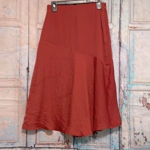 American Eagle flowy silk skirt, size small
